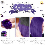 Halloween Tinture Per Capelli Temporanee 4 Colori Colore Dei Capelli Cera Per Lo Styling Dei Capelli Tono Per Gli Uomini Le Donne Halloween Cosplay Del Partito Tinture Per Capelli Naty Negozio