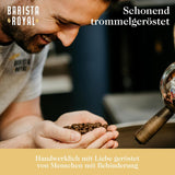 Set campione di chicchi di caffè espresso 4 chicchi di caffè espresso da 350 g | Pacchetto scoperta/Pacchetto campione | Robusta e Arabica | Ideale per dispositivi completamente automatici e portafiltro | BARISTA REALE