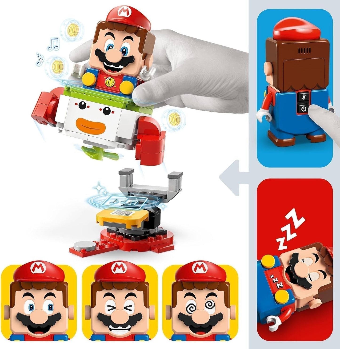 LEGO Super Mario Adventure con Mario interattivo, set carretto del clown junior, Yoshi giocattolo, regalo Nintendo per ragazzi, ragazze e giocatori dai 6 anni in su 71439 Set da costruzione Acquista dal negozio LEGO