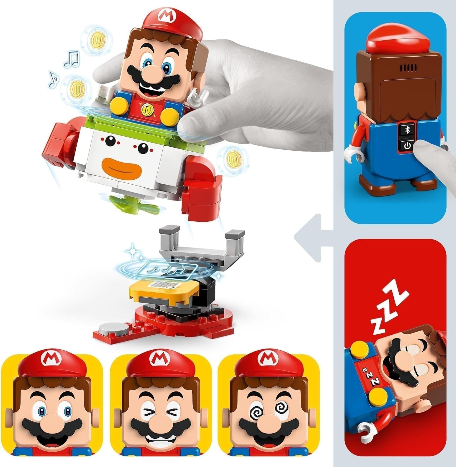LEGO Super Mario Adventure con Mario interattivo, set carretto del clown junior, Yoshi giocattolo, regalo Nintendo per ragazzi, ragazze e giocatori dai 6 anni in su 71439 Set da costruzione Acquista dal negozio LEGO