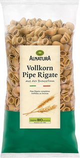 Pipe Rigate pasta integrale biologica, vegana, 500 g