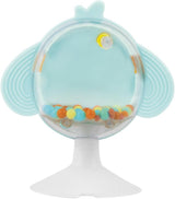 Set regalo pappa Chicco Dou Dou, set bavaglino, seggiolone giocattolo con ventosa a forma di simpatica gallina, con due sonagli colorati, facile da catturare a partire da 6 mesi Baby Toys Naty Shop