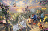 Schmidt Spiele Puzzle 59475 - Thomas Kinkade, Disney La Bella e la Bestia, puzzle 1.000 pezzi [Esclusivo su Amazon] Puzzle Naty Shop