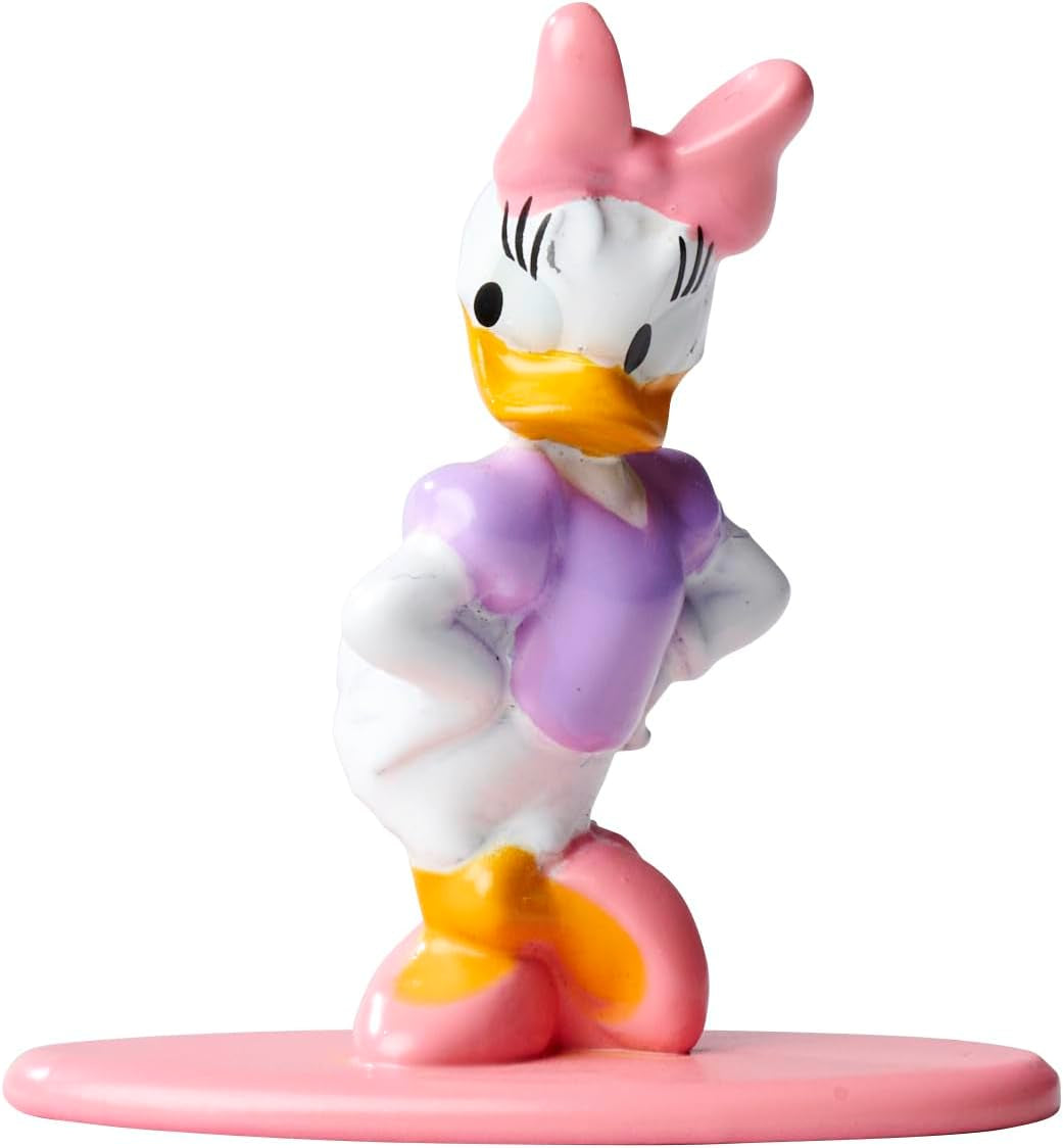 Jada Toys Disney Figure (1X Mystery Figure in Blind Pack) - 1 figura da collezione a sorpresa da 12 personaggi Disney, figura in nano metallo (4 cm) per bambini e fan dai 3 anni in su, serie 2, action figure nere Naty Shop