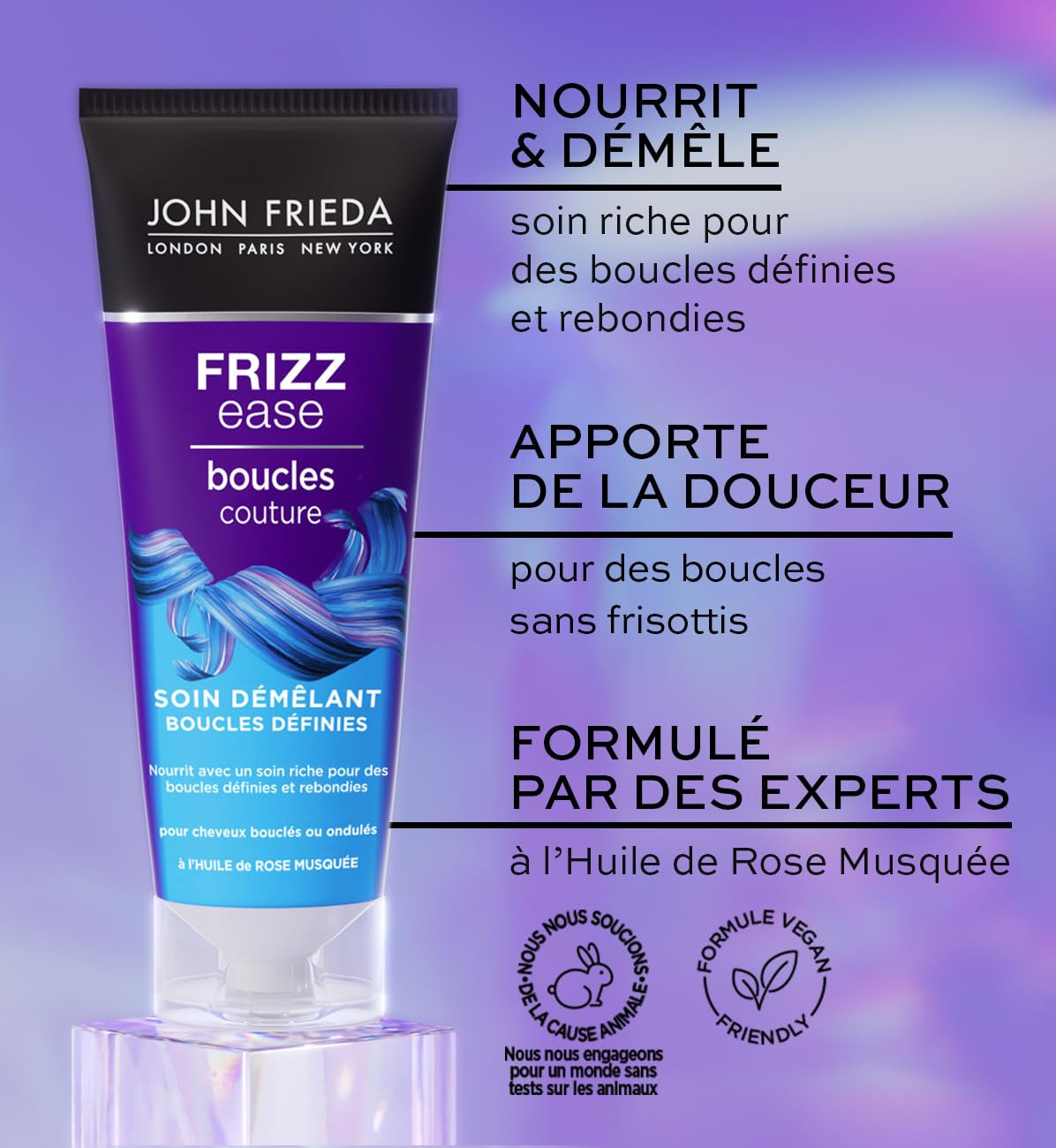 John Frieda Frizz Ease balsamo districante per capelli, 250 ml Prodotti districanti per capelli Naty Shop