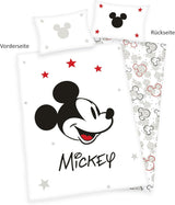 Biancheria da letto Topolino, reversibile, 100% cotone Biancheria da letto - bambini Naty Shop
