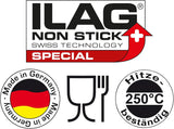 Chg 9942-04 Bratenform Mit Deckel, Antihaftbeschichte, Antracite-Metallico, 37 X 20 X 7 Cm Stampi e teglie da forno Naty Shop