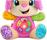 Fisher-Price Peluche Ridi & Impara JFD35 con Stages Intelligenti Giocattolo didattico musicale per bambini dai 6 mesi, Versione multilingue: italiano, spagnolo, portoghese, inglese, JFD35 Baby Toys Naty Shop