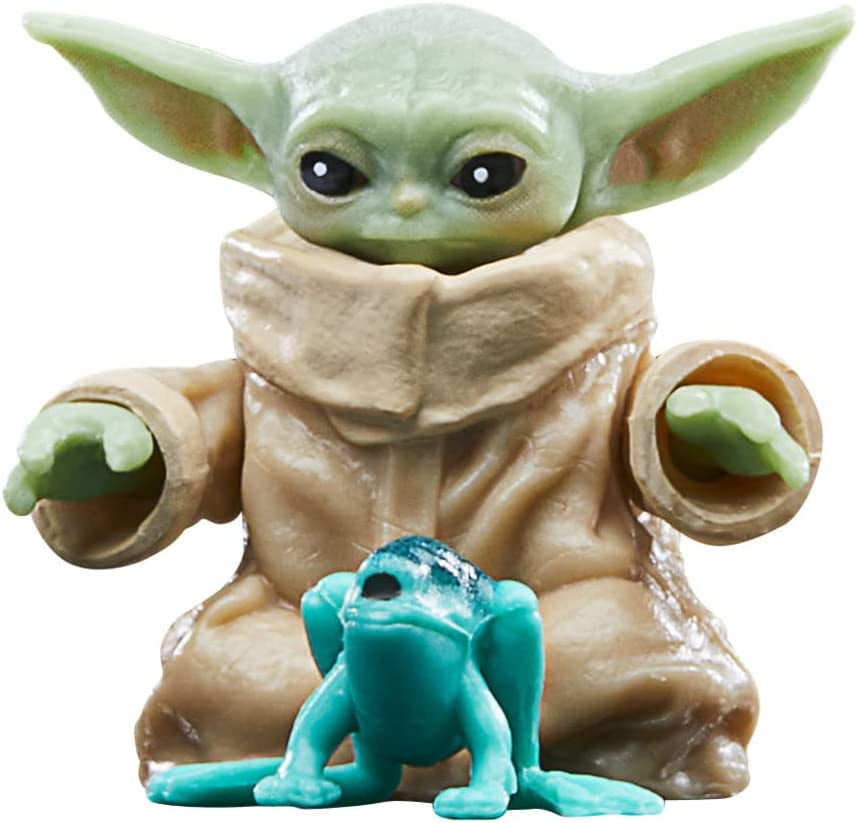 Star Wars Hasbro Black Series Grogu, The Mandalorian Zu Figure, Adatto per action figure da collezione da 15 cm, Per bambini dai 4 anni in su, Multi, F4357 Action figures Naty Shop