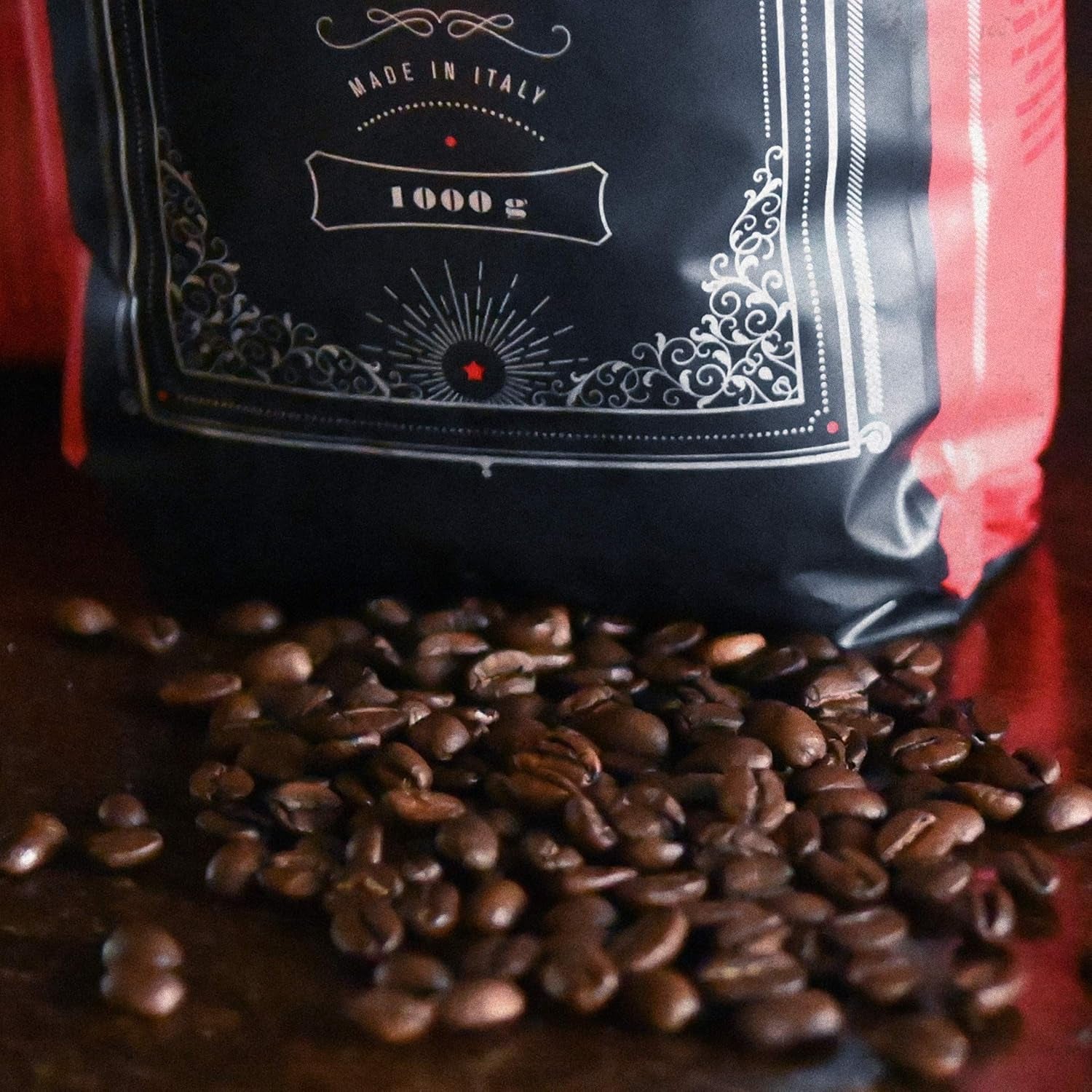 NUOVO | CAFFÈ LIEBSTERN | Caffè in grani 1kg | SUPER CREMA | Caffè a bassissima acidità | I migliori chicchi di caffè espresso per macchine completamente automatiche | Tostatura media con molto sapore
