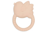 Jollein Massaggiagengive in Gomma Naturale - Bellissimi Uccelli - Massaggiagengive per Bambini - Ausilio per la Dentizione - Innocuo e Senza BPA - Giocattolo per Bambini