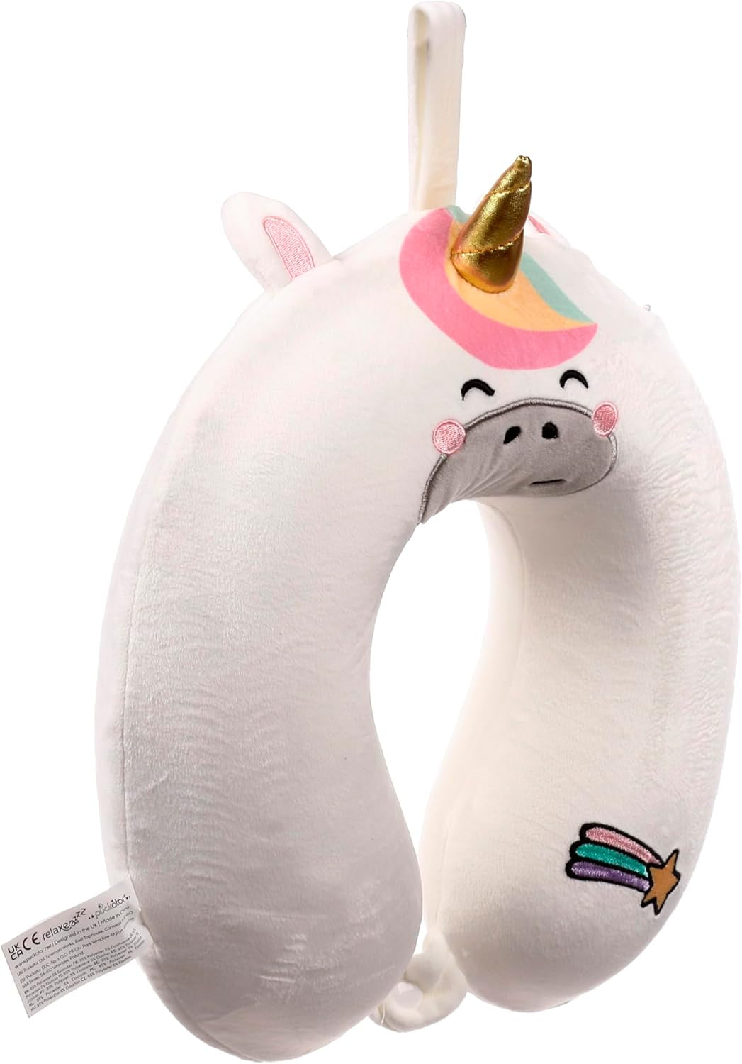 Cuscino da viaggio Puckator in memory foam Relaxeazzz - Cuscini da viaggio Astra The Unicorn Naty Shop