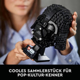 Set da costruzione per casco LEGO Star Wars Darth Vader per adulti, idea regalo per uomo, donna, lui o lei, modello da collezione da costruire ed esporre 75304 Set da costruzione Besuche den LEGO-Store