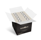Gimoka Kaffeekapseln Espresso Deciso, Intensität 13/13-100 Kapsel - Compatibile con Nespresso* Haushalts-Espressomaschinen - 100 Stück (10 x 10 Getränke) - Hergestellt in Italien