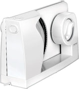 MPM MKR-05 Affettatrice elettrica universale, spessore di taglio regolabile fino a 15 mm, 150 W Trituratori e Affettatrici Naty Shop