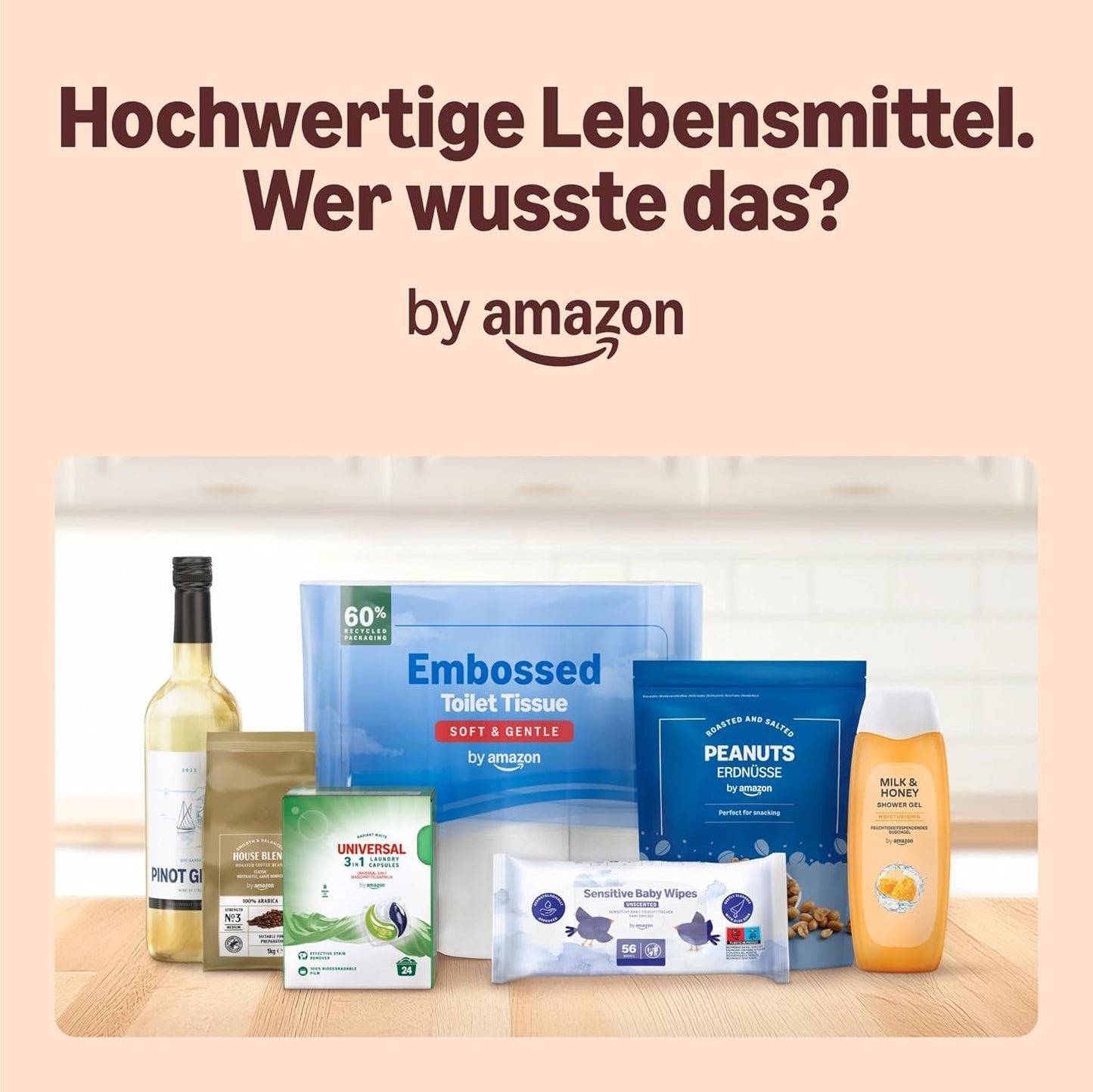 Di Amazon Heimkompostierbare Kaffeekapseln, compatibile con Nespresso, 100% kolumbianischer Arabica, 20 Stück – Rainforest Alliance-zertifiziert