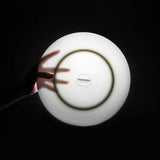 MALACASA Servizio Piatti 4 Persone Bone China Servizio Piatti 16 Pezzi Rotondo Bianco con Bordo Oro Set Combinato di 4 Piatti Piani 4 Piatti Dessert 4 Piatti Suma e 4 Ciotole per Cereali Serie NORI