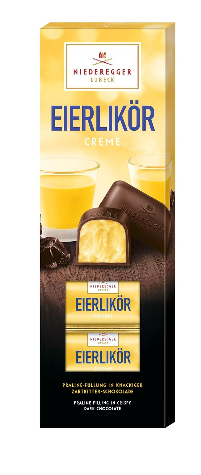 Cioccolato classico Niederegger "Crema all'uovo" 100g