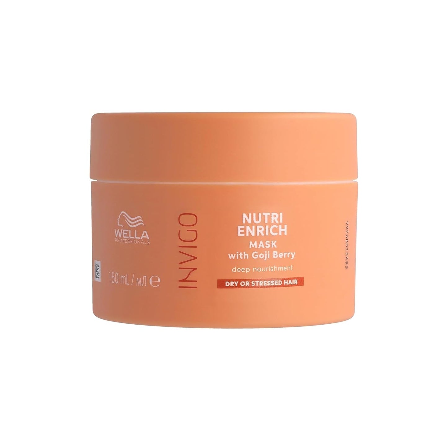 Wella Professionals Invigo Nutri Enrich - cura idratante per capelli danneggiati - balsamo, maschera e balsamo con vitamina E, pantenolo e mandorle - contro l'effetto crespo e per ricci vivaci Maschera per capelli Naty Shop Balsamo per capelli 150ml