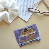 Biscotti alle mandorle vegani al caramello salato - Confezionati singolarmente Avena alle mandorle biologica senza glutine e senza soia - Confezione multipla da 12 x 50 g (confezione da 2)