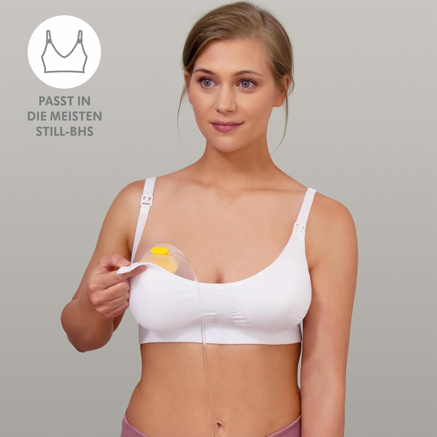 Medela Solo tiralatte a mani libere | Tiralatte elettrico compatto e intuitivo per estrazione su un lato Accessori Alimentazione e Allattamento Bebe Naty Shop