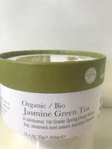 Tè verde al gelsomino biologico 15 bustine di tè di seta 1 confezione (1 x 30 g)