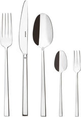 Sambonet 52562-N2 Rock inox - Set posate monoblocco acciaio inox 18/10 Kitchen Naty Shop Set 12 persone - 60 pezzi