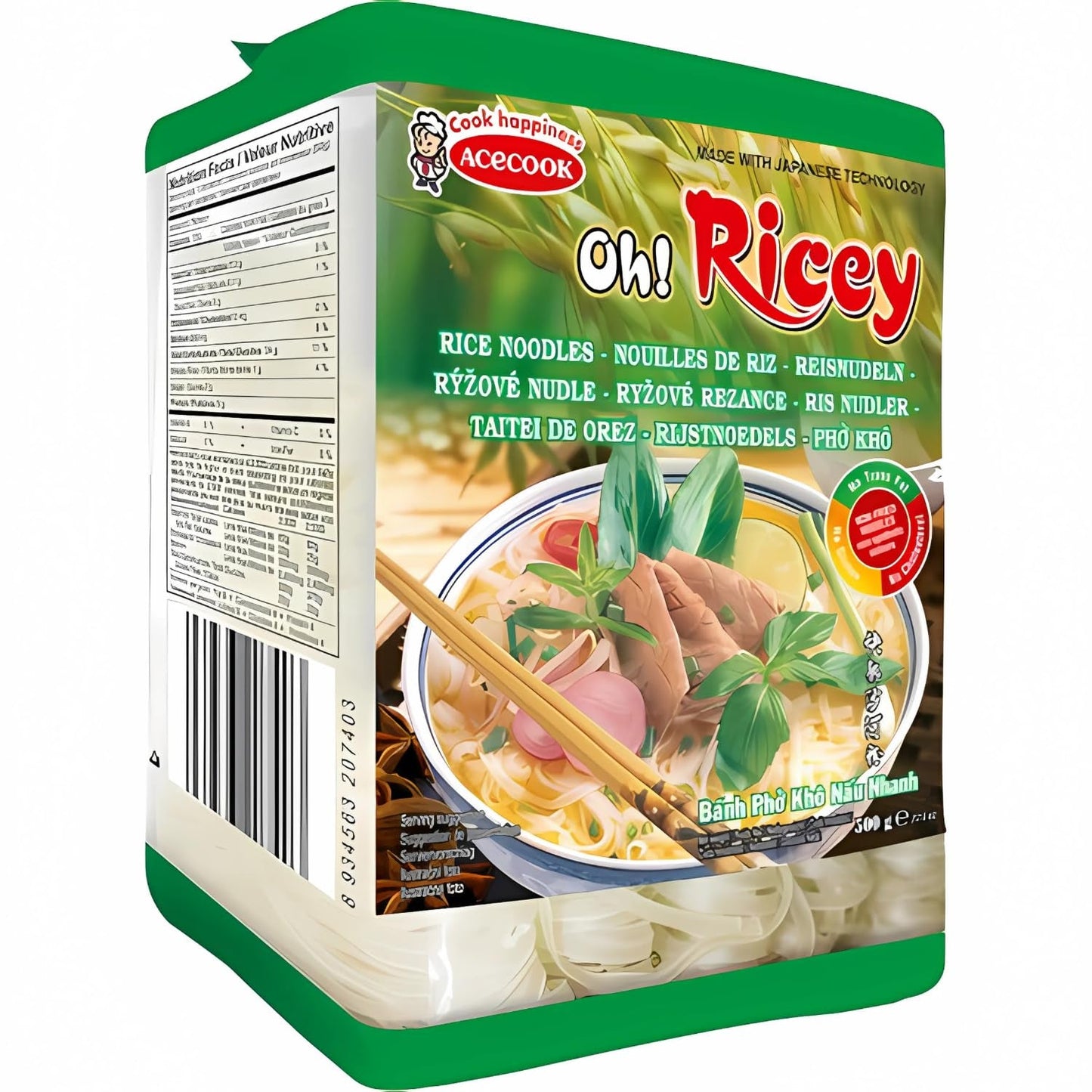 ACECOOK - O TAGLIATELLE DI RISO - (1 X 500 GR)