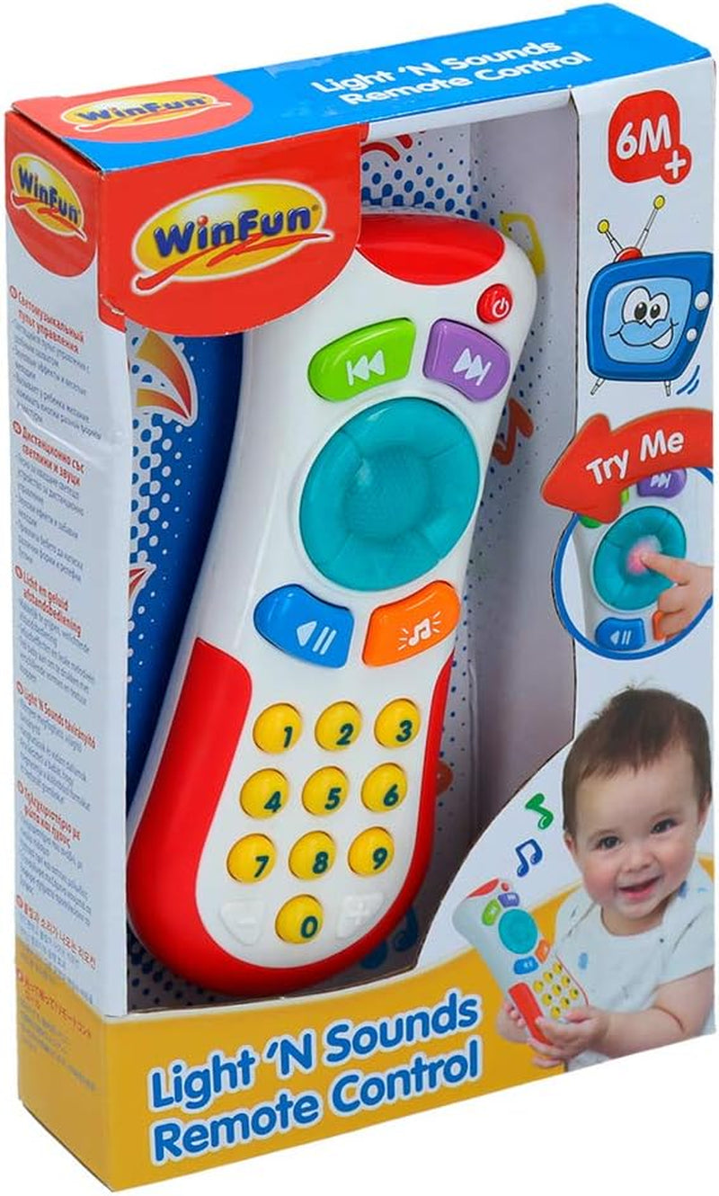 winfun 44722 No Character Il mio primo controller con suoni, multicolore, S Baby Toys Naty Shop