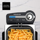 Taurus Professional 2 plus - Friggitrice ad olio, 2 litri, 1700 W, acciaio inox 18/8 Elettrodomestici Naty Shop