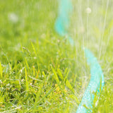 Relaxdays Tubo Irrigazione Tubo da Giardino Piatto con Fori Pronto per Il Collegamento 8 Metri Verde 1 Pezzo in Plastica