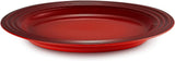 Le Creuset Servizio Piatti in Gres, 12 Pezzi, Rosso Ciliegia, 79351000607081