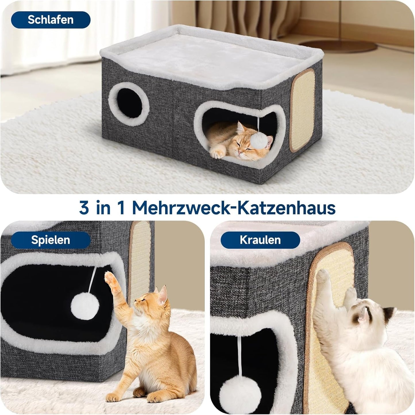 Coperte e Mobili, Animali Domestici, Grotte e Casette, Gatti, Lettine per gatti, Gatti - Letti, Materassi