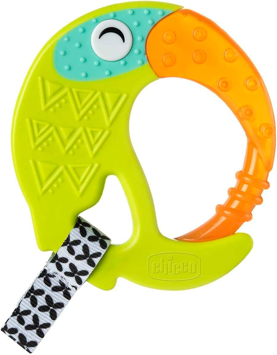 CHICCO - Anello da dentizione divertente e rinfrescante dai 6 mesi in su