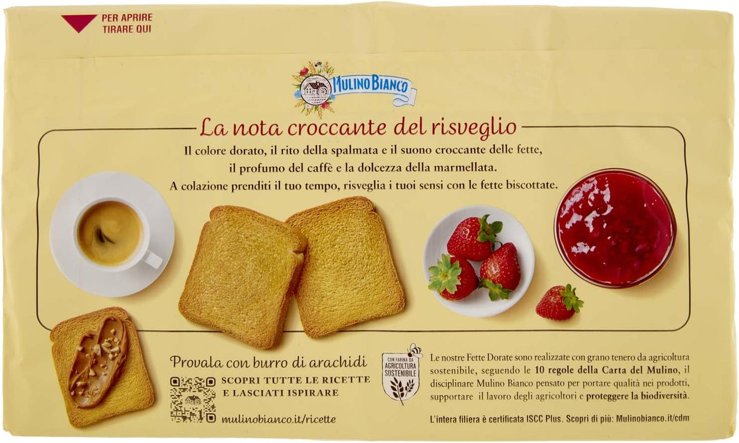 , Biscottate Grasse Dorate - 630 gr