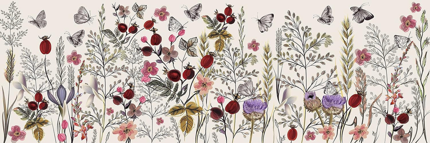 Fiori N. 1 - Puzzle panoramico da 1000 pezzi per adulti Puzzle Naty Shop