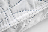 V.I.P. Cuscino Molto Importante V.I.P. Cuscino Memory Flake Cuscino Bianco 45 X 75 cm Fodera Trapuntata in Poliestere Super Traspirante Morbido Made in Italy Naty Shop Cuscini Standard