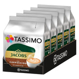Tassimo Kapseln Jacobs Cappuccino Classico, 5 x 8 cialde, 40 Kaffeekapseln