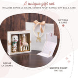 Set regalo di compleanno Sophie la giraffa Pouet sonaglino sophisticated 00012 Toys Bebe Naty Shop