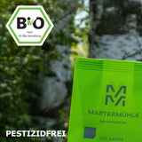 Martermühle Peru Bio Kaffeebohnen 1kg mittelkräftig I Arabica I Aroma: Cioccolato al latte, Note floreali, Nocciole I Ganze Bio Kaffee-Bohnen schonend geröstet, säurearm