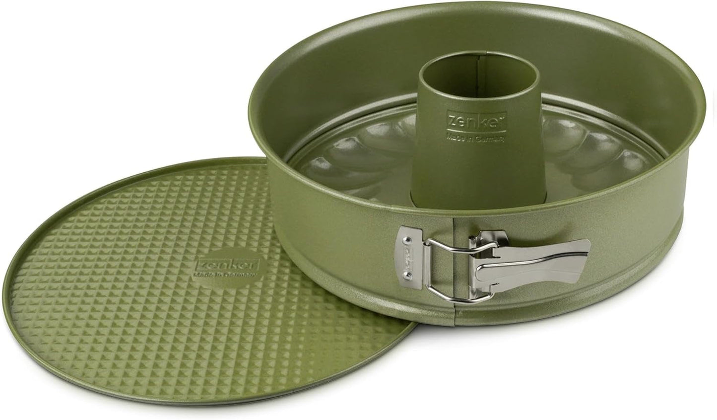 Zenker Muffinform Für 12 Stück – Ressourcenschonende und Klimaneutrale Backform Für Muffins Und Cupcakes – 12Er Muffinblech Mit Veganer Antihaftbeschichtung Stampi e vassoi per la cottura Naty Shop Springform 2 Böden