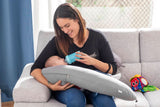 Innovagoods - Cuscino allattamento multifunzionale, Design ergonomico per il relax di mamma e bambino, Regolabile in diverse posizioni, Lavabile, Colorato, Polycotone Accessori Alimentazione e Allattamento Baby Naty Shop