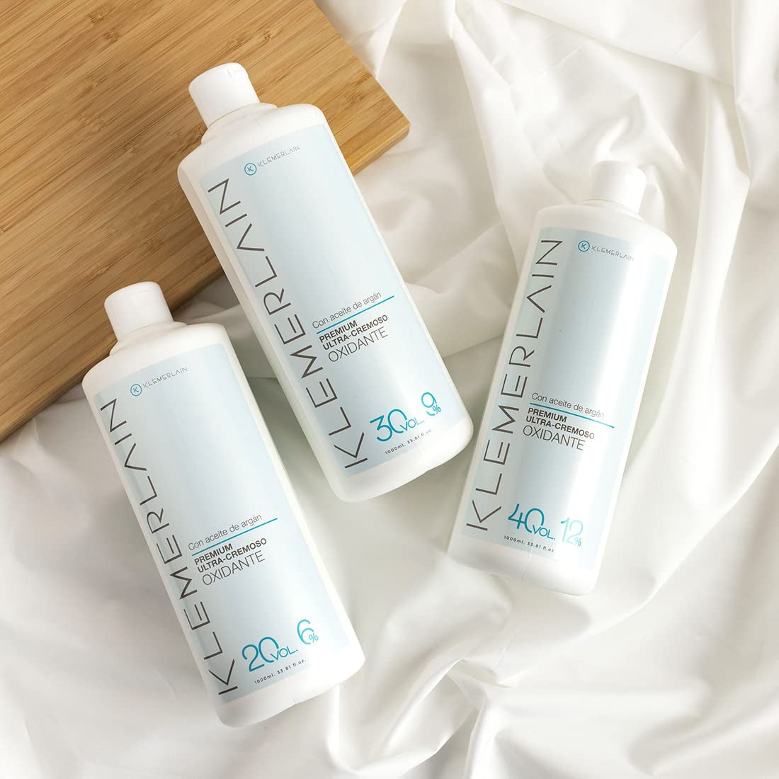 Crema per capelli con ossigeno. Ultra-crema ossidante per capelli. Tintura permanente per capelli. vegano. Tintura per capelli - 1000 ml (20 vol., 6%) Tintura per capelli Naty Shop