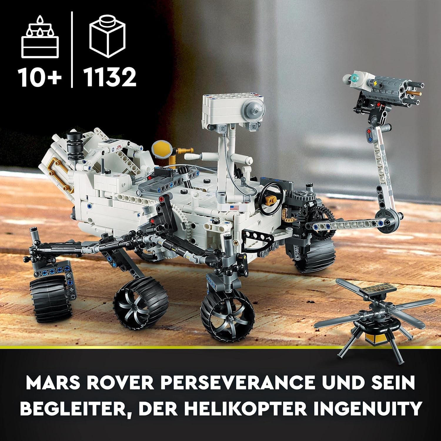 LEGO Space Toy Set 42158 Technic NASA Mars Rover Perserverance con app AR, giocattolo da costruzione scientifico per ragazze e ragazzi 10+ set da costruzione Acquista dal negozio LEGO