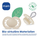 Succhietti MAM Original Day & Night Matt | 6-16 mesi | Set ciuccio | Accettazione 94% | Aiuta a prevenire l'allineamento indesiderato dei denti | Sviluppato insieme ai dentisti Silicone SkinSoft | Motivo uccello/gufo | Confezione da 4