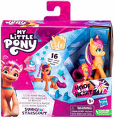 My Little Pony - Scopri il tuo Sparkle Pony: Beauty Mark Magic Sunny Starcout, Pony dallo zoccolo al cuore 7,5 cm, dai 5 anni in su, F5250, Multicolore