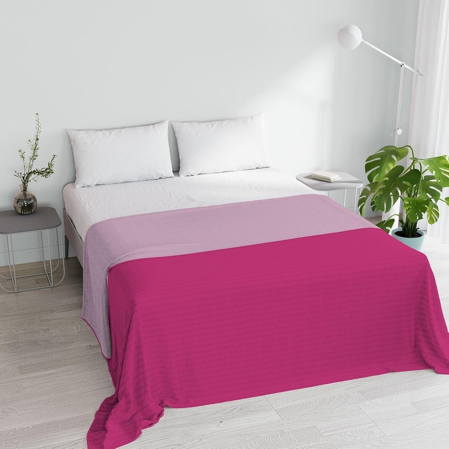 Trapunta Estiva in Microfibra Arancione/Ruggine per Letto Matrimoniale 250X250 Cm Trapunte e Trapunte Naty Shop Matrimoniale Lilla/Fucsia 250X250Cm