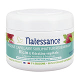 Sublimateur à l'Huile de Ricin et Kératine Végétale mask 200 ml Maschera per capelli Naty Shop Titolo predefinito