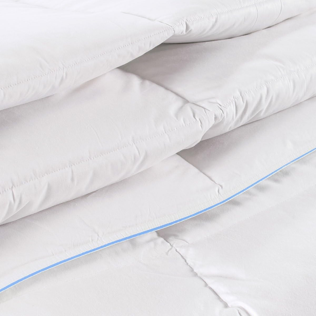 Piumino Sancarlos caldo 220X220 Cm bianco Piumini e Trapunte Naty Shop