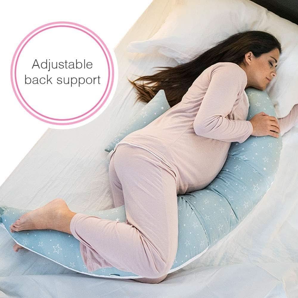 Nuvita 7100 Dreamwizard, Cuscino da allattamento, multifunzione 12 in 1 con supporto lombare regolabile Accessori Alimentazione e Allattamento Bebe Naty Shop